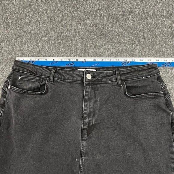 Urban Bliss Jeans Womens Size 12 (34x27.5) High Rise Black Denim - New - Picture 7 of 15